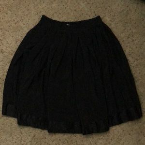 Black skirt